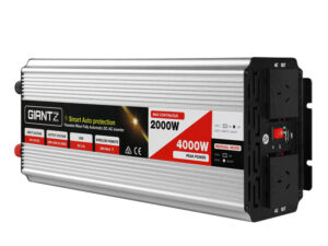 Giantz Power Inverter 2000W or 4000W Pure Sine Wave 12V-240V Camping Boat