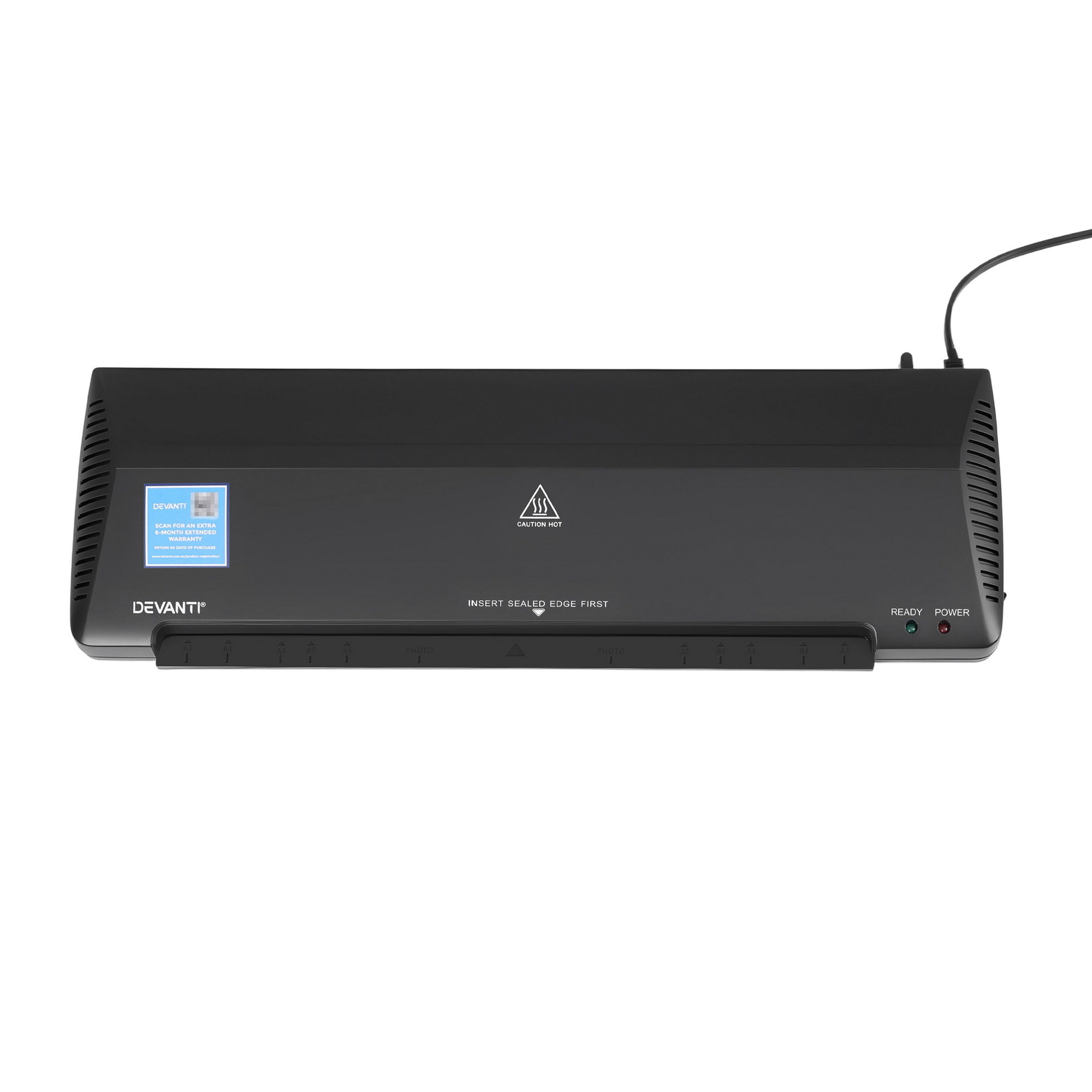 Devanti A3 Laminator Machine, Hot & Cold Thermal Fast Lamination Anti-Jam