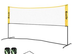 Everfit 10ft Portable Pickle Ball Net Adjustable Multi-Sport for Badminton