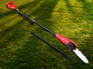 Giantz Chainsaw Cordless Pole Chain Saw 20V 8in Pruner 2.7m Long Reach Battery