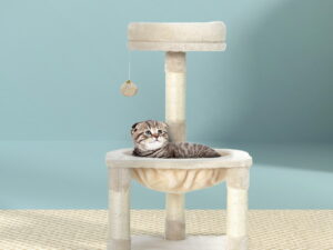 i.Pet Cat Tree 69cm Scratching Post Tower Scratcher Wood Condo Toys House Bed