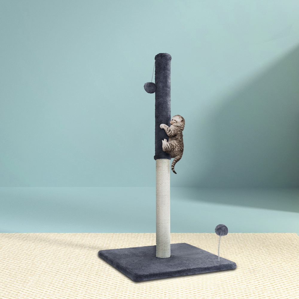 i.Pet Cat Tree 105cm Scratching Post Scratcher Tower Condo House Hanging toys