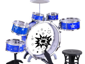 Keezi 11 Piece Kids Drum Set