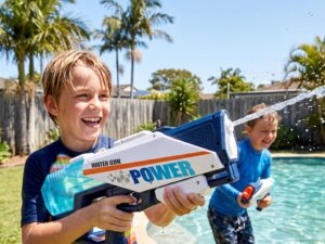 Keezi Kids Water Gun 600cc Water Blaster Toy for Pool Beach Play Blue