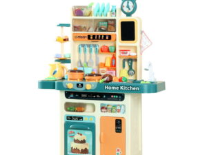 Keezi Kids Kitchen Pretend Play Set Cooking Sound Steam Light Function