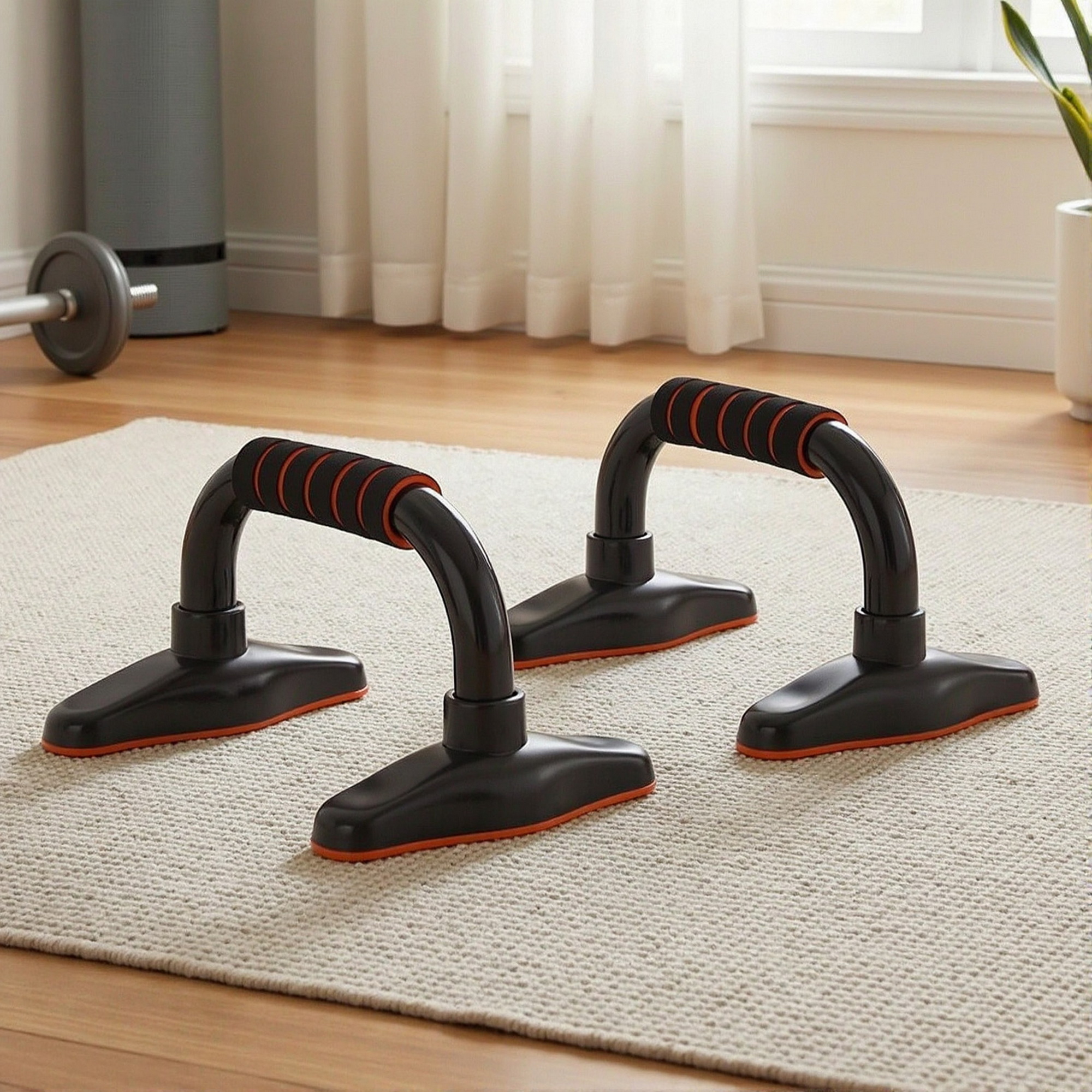Everfit Push Up Bars Stands Parallel Handles Home Gym Fitness Strength Training