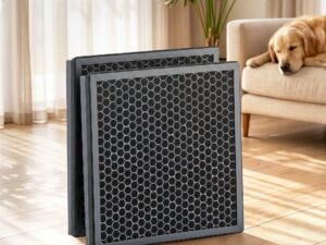 Devanti Air Purifier Filter Replacement H12 HEPA 2 Pack Dual Intake