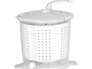Devanti Portable Washing Machine Manual Spin Dryer Compact for Camping Caravan
