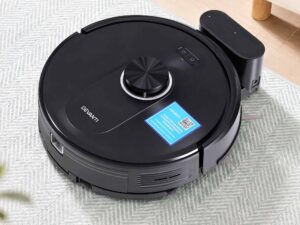 DEVANTI Robot Vacuum and Mop, APP Control 6000Pa LDS Laser 3-in-1 Cleaning