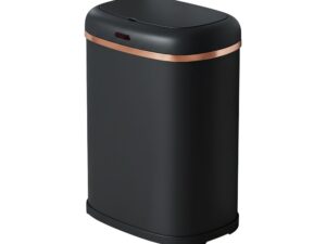 Devanti 38L Motion Sensor Bin Rubbish Automatic Black
