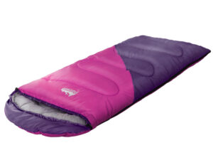Weisshorn Sleeping Bag Kids Single 172cm Thermal Camping Hiking Pink