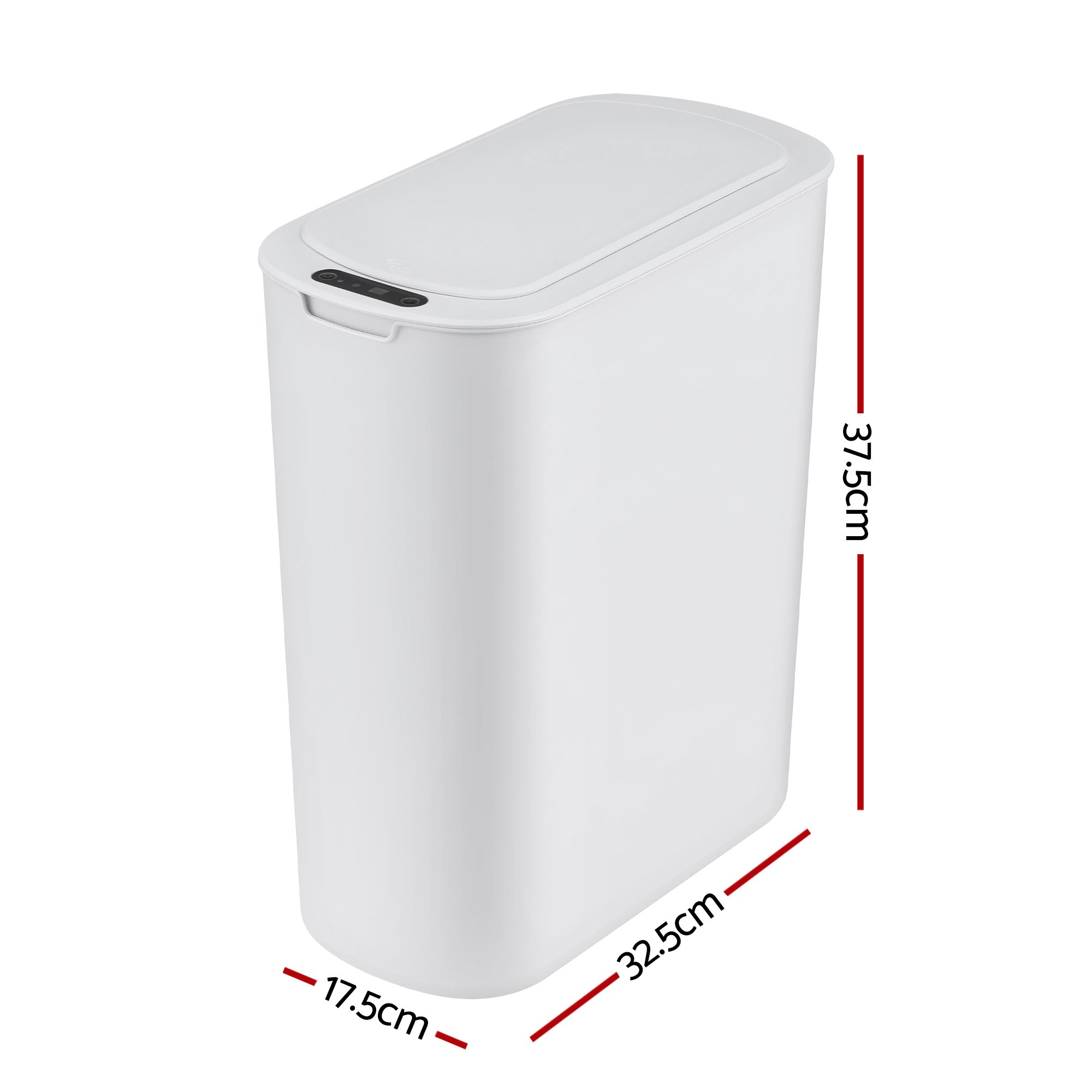 Devanti Automatic Trash Bin w/ Lid 21L Motion Sensor Kitchen Bin Touchless