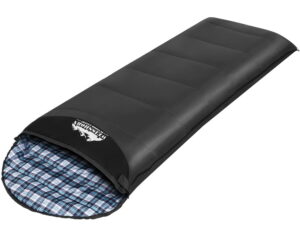 Weisshorn Sleeping Bag Single Thermal Camping Hiking Tent Grey 0°C