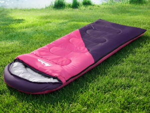Weisshorn Sleeping Bag Single 213cm Thermal Camping Hiking Pink