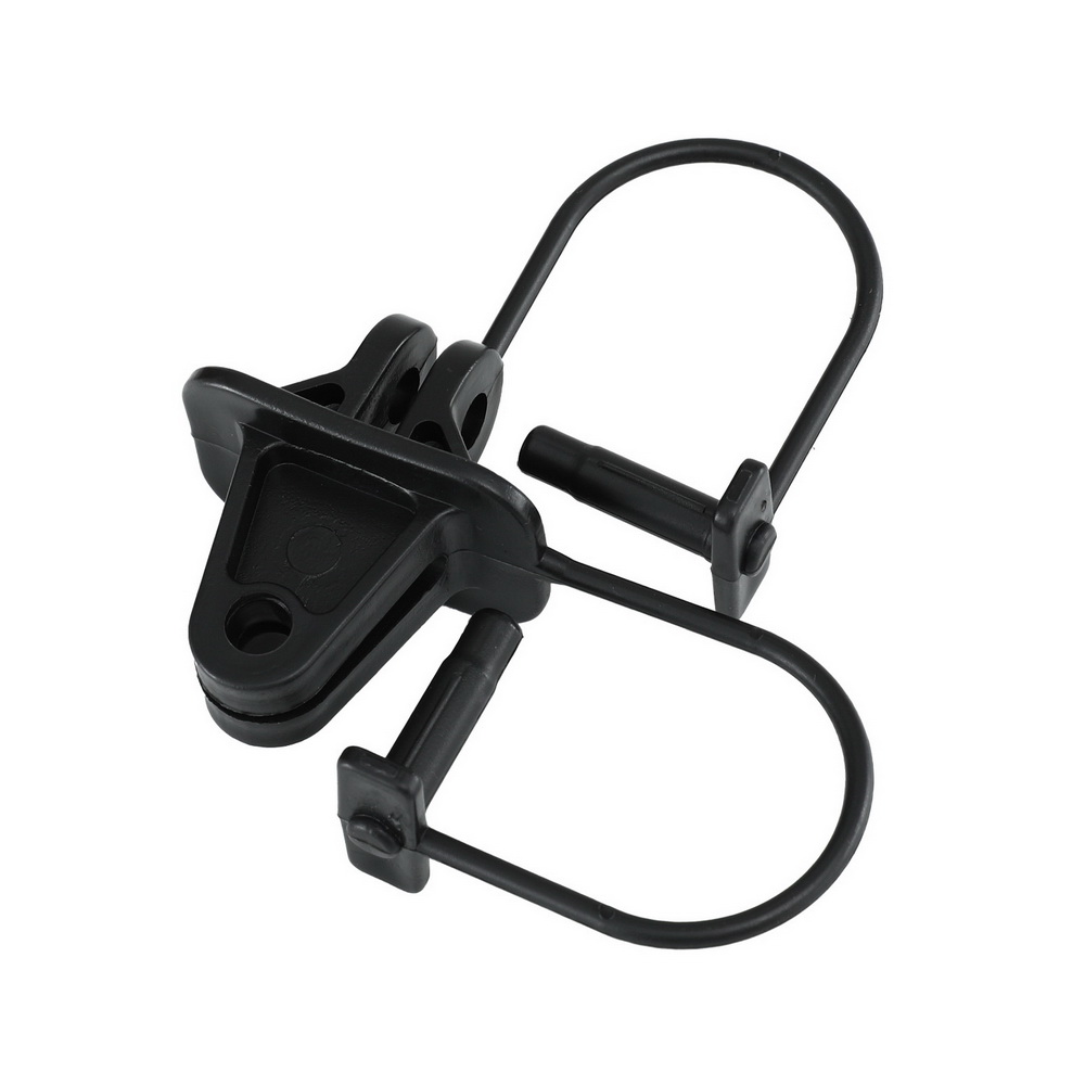 Giantz Electric Fence Insulators 200pcs Pinlock Black