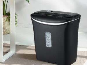 Devanti 12L Cross-Cut Shredder 8-Sheet Paper Home Office Credit Card