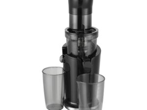 Devanti Slow Juicer Cold Press Fruit Juice Extractor 200W Black