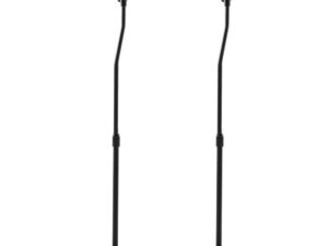 Alpha Speaker Stand 75-112cm Adjustable Height Surround Sound Studio Home 2pcs