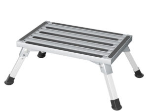 Weisshorn Caravan Step Folding Aluminium Step Ladder Stool