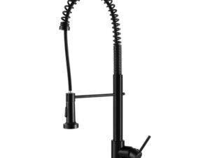 Cefito Kitchen Mixer Tap Pull Down 2 Modes Sink Faucet Basin Laundry Black