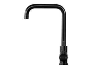 Cefito Kitchen Mixer Tap Mixer Rectangle Sink Faucet Basin Laundry Black