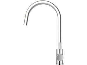 Cefito Kitchen Mixer Tap Mixer Round Sink Faucet Basin Laundry Chrome