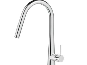 Cefito Kitchen Mixer Tap Pull Out Round 2 Mode Sink Basin Faucet Swivel WELS