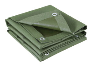 Instahut 2x3m Tarp Tarpaulin 600GSM Camping Canvas Heavy Duty Water Resistant