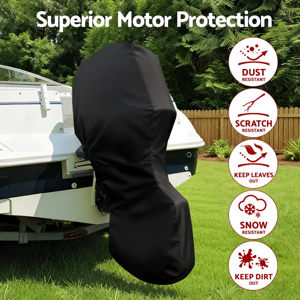 Seamanship Full Outboard Boat Motor Engine Cover Dust Rain Protection 100hp