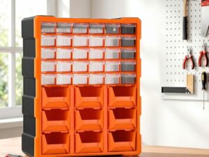 Giantz Tool Organizer 39-Drawer Hardware Cabinet Screw Storage Box Anti-Drop