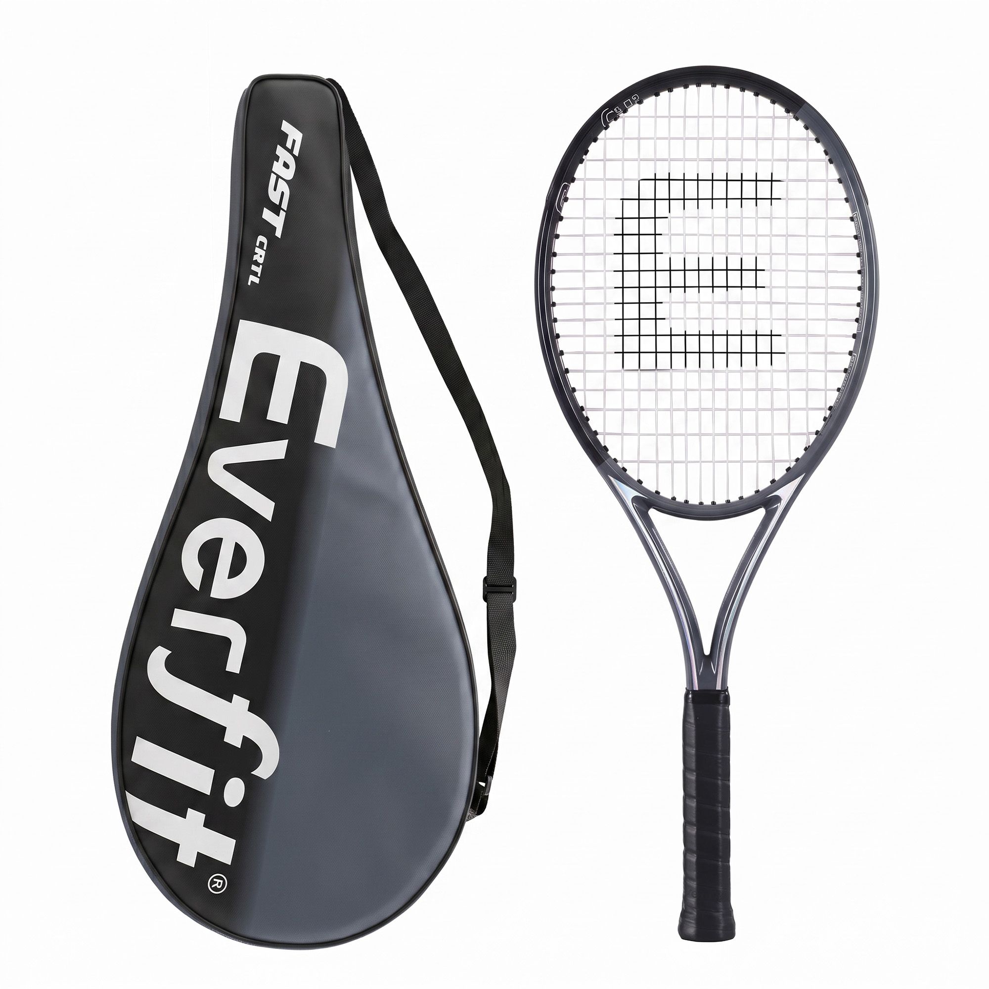 Everfit 27 Inch Tennis Racket Lightweight Racquet for Beginner Adult Players
