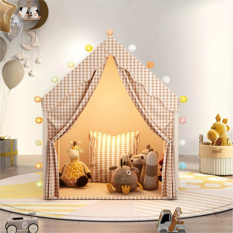 Kids Castle Play Tent Indoor Pretend Playhouse