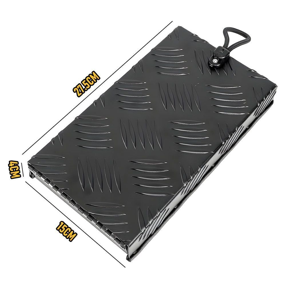 RV Truma Cowl Cover Black Checker Aluminum Universal Flue Vent Truma Hotwater AU