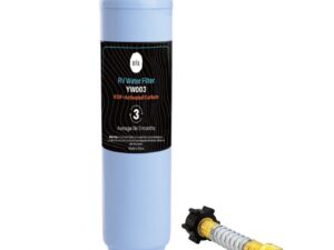 Inline Water Filter - RV Caravan Hose - Activated Carbon KDF Cartridge - YW003