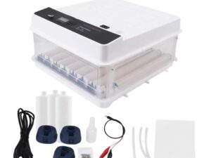 Automatic 48 Egg Incubator - Electric Digital Turning Chicken Quail Duck