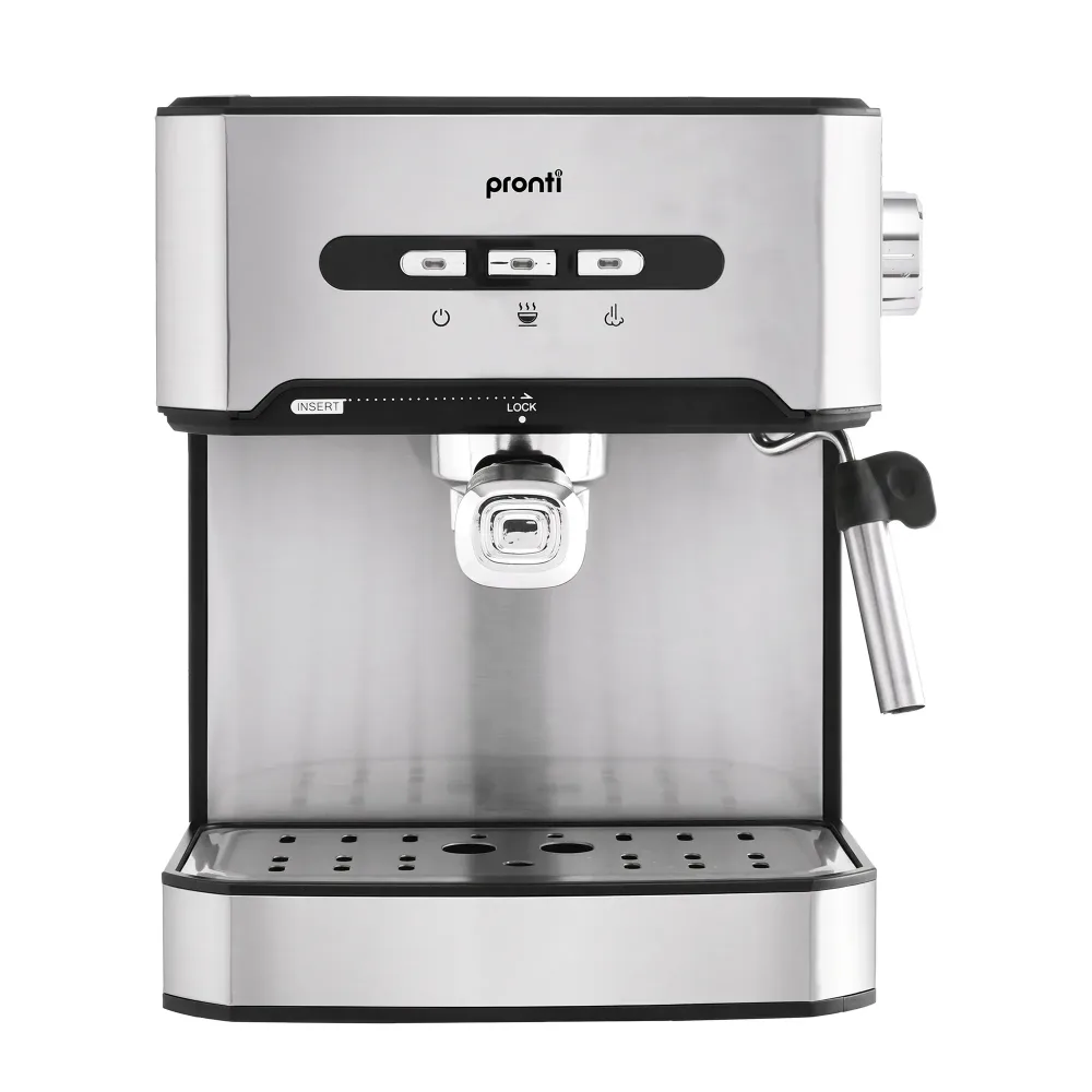Pronti 1.6L Automatic Coffee Espresso Machine with Steam Frother