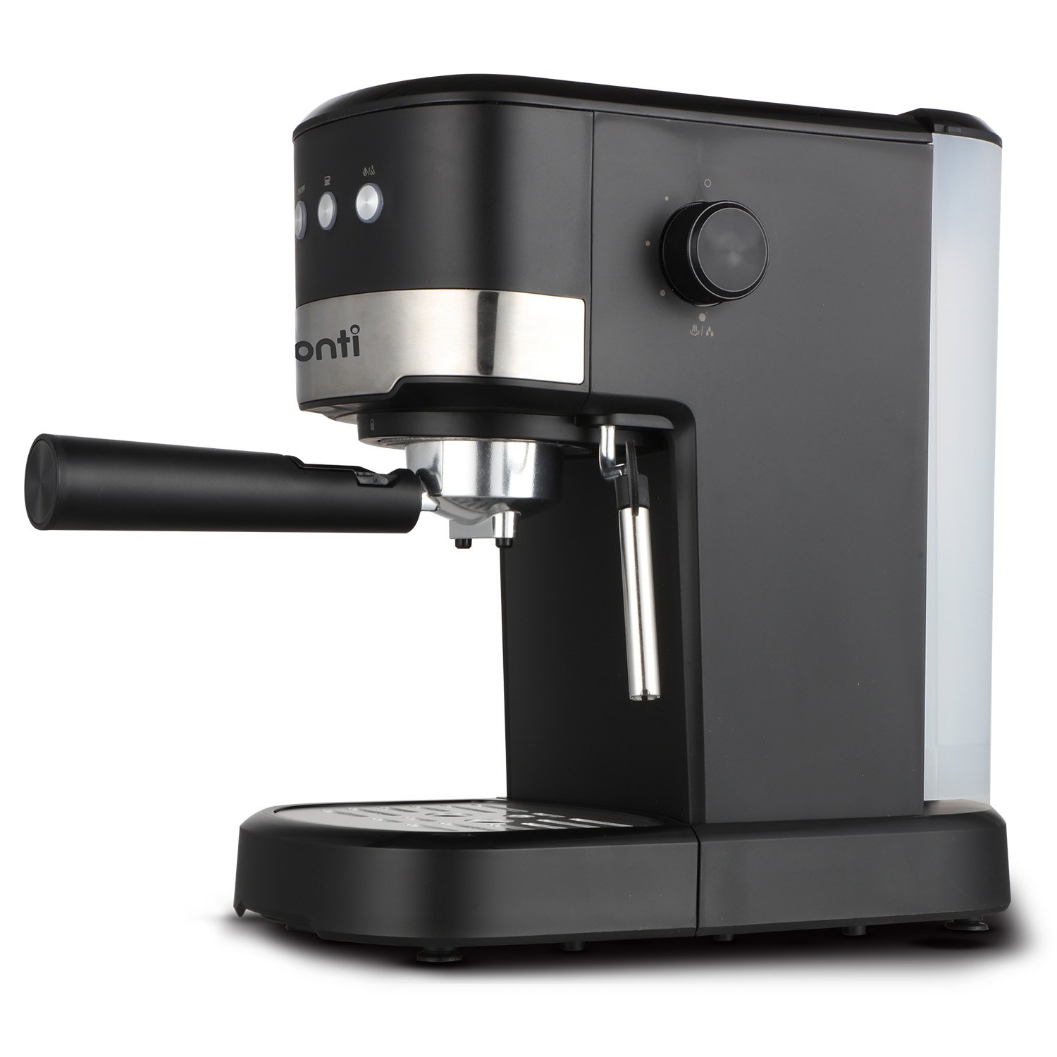 Pronti KCM-850D Coffee Machine 20 Bar Espresso Maker w/ Milk Frother & 1.25L