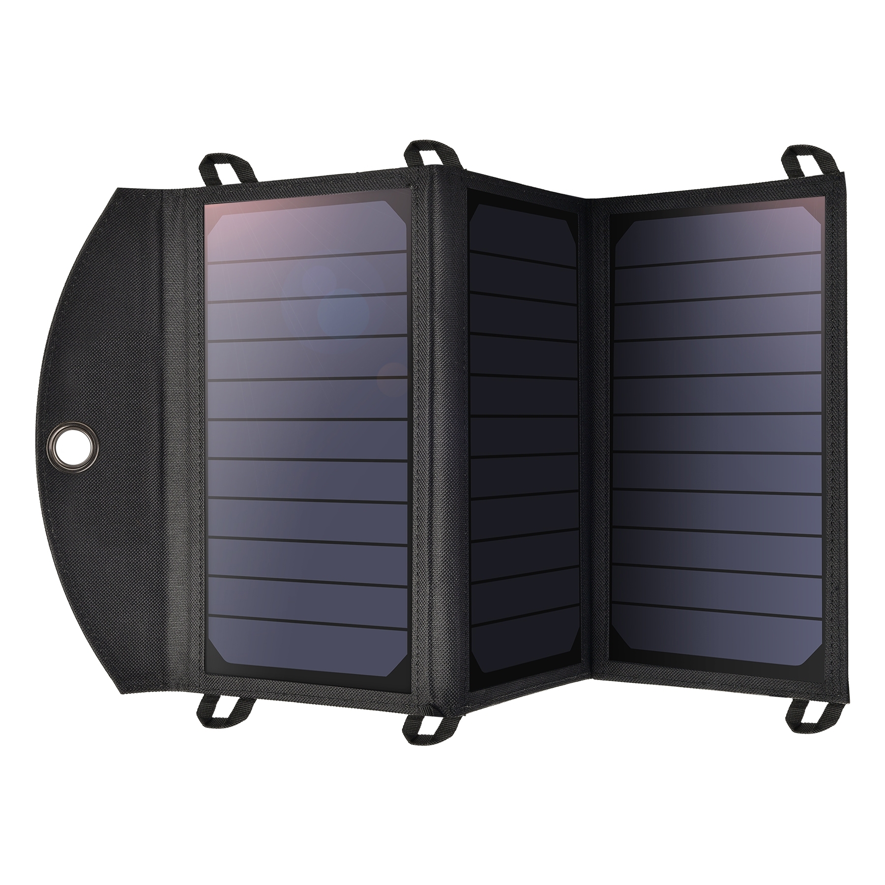 CHOETECH SC001 19W Portable Solar Panel Charger SunPower Panels Dual USB Charger