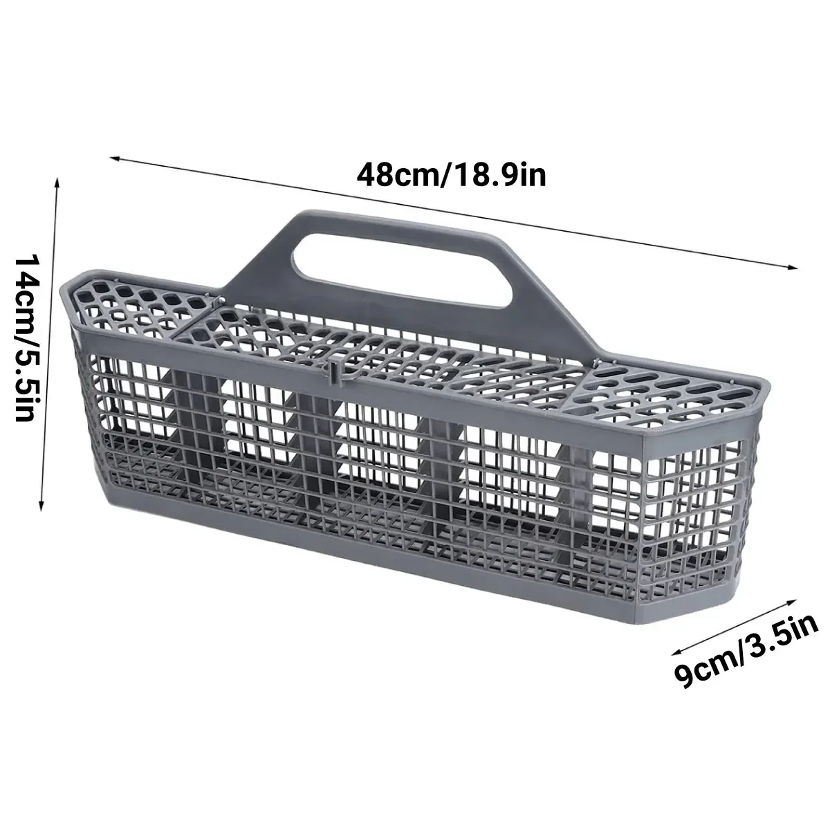 Universal Dishwasher Cutlery Basket Silverware Utensil Holder for Fork Knife