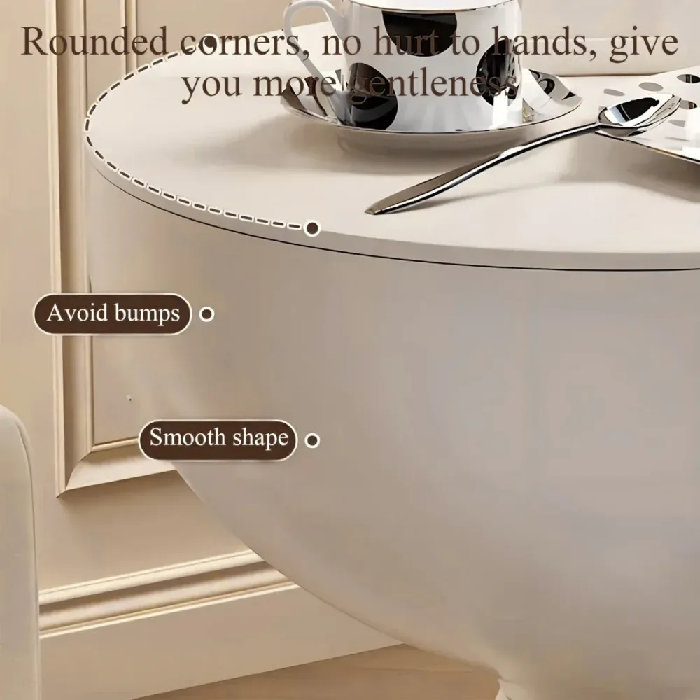 Plastic Bedside Table Sofa End Table Storage Rack Movable Coffee Table Mini Bear