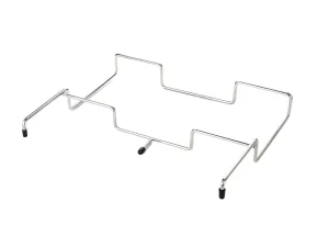 Foldable Stainless Steel Camping Trash Rack Portable