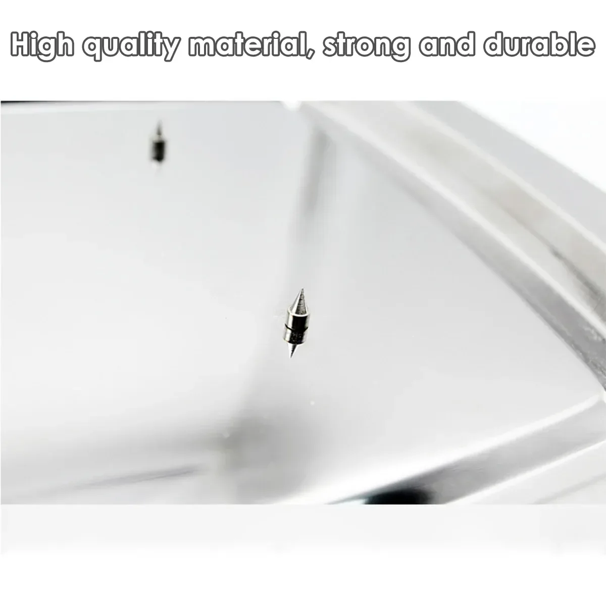 Stainless Steel Grill Plate Meat Roasting Tray with Spikes Barbecue Rack Tool