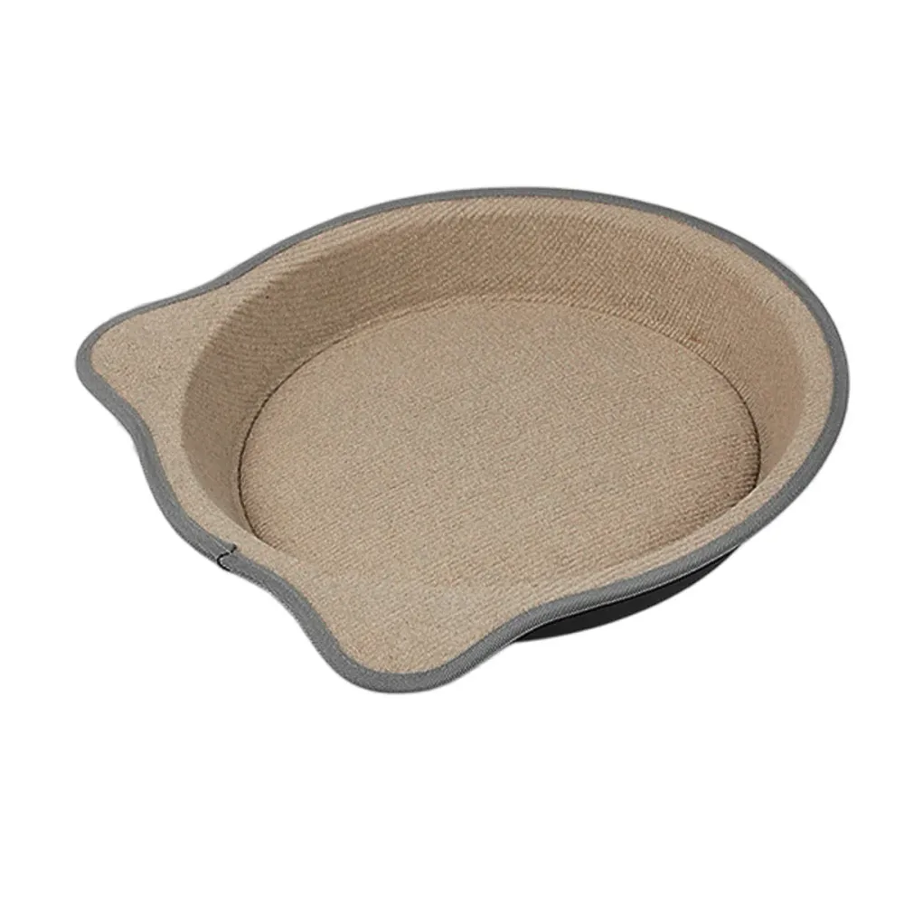 Cat Scratching Post Pad 2 in 1 PP Blanket Non Slip Indoor Kitten 38 x 38 x 5cm