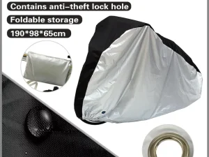 Large Bikes Cover Outdoor Rain Sun Protector for Bicycle Dustproof Waterproof