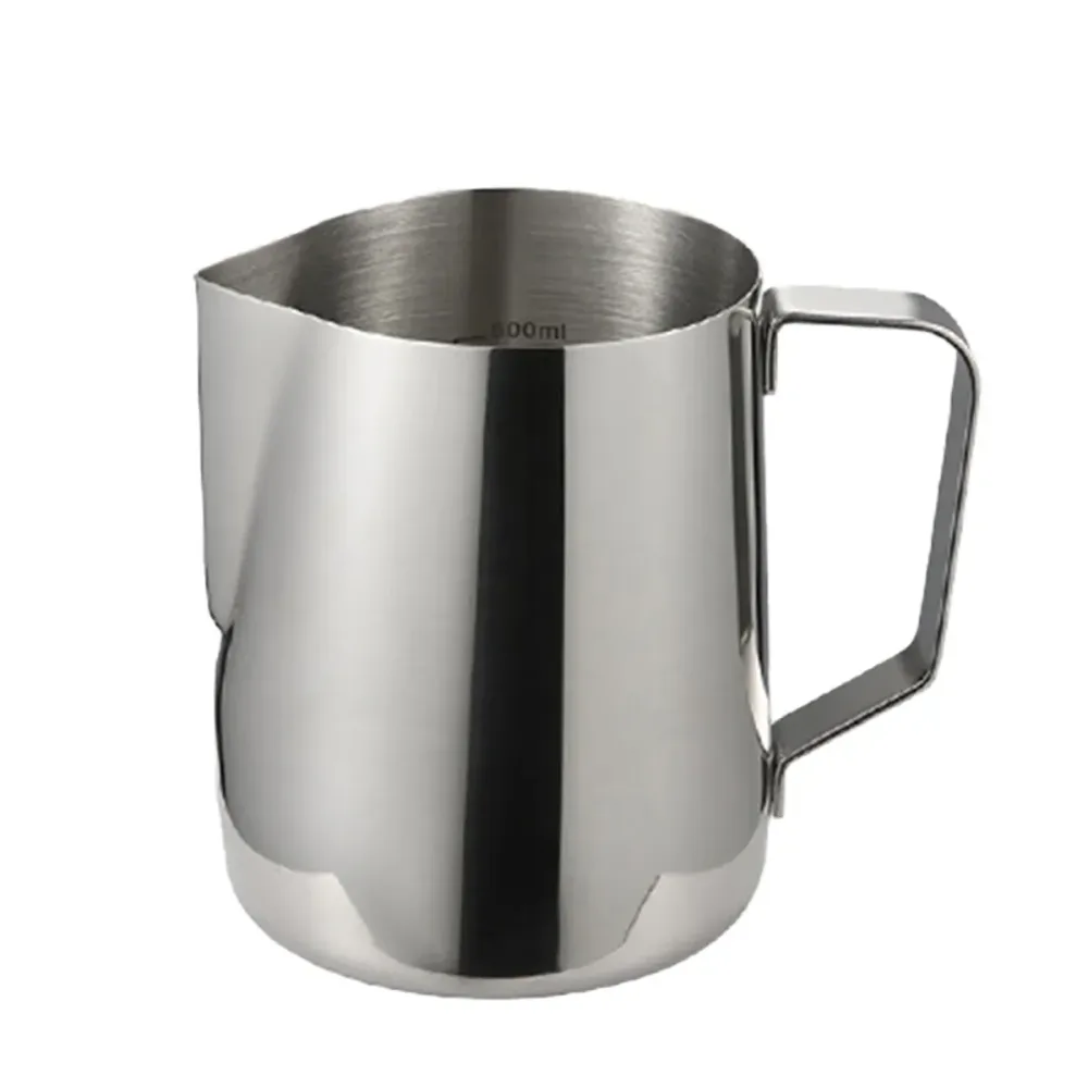 Stainless Steel Latte Art Cup 350ml 600ml Milk Frothing Pitcher Coffee Barista