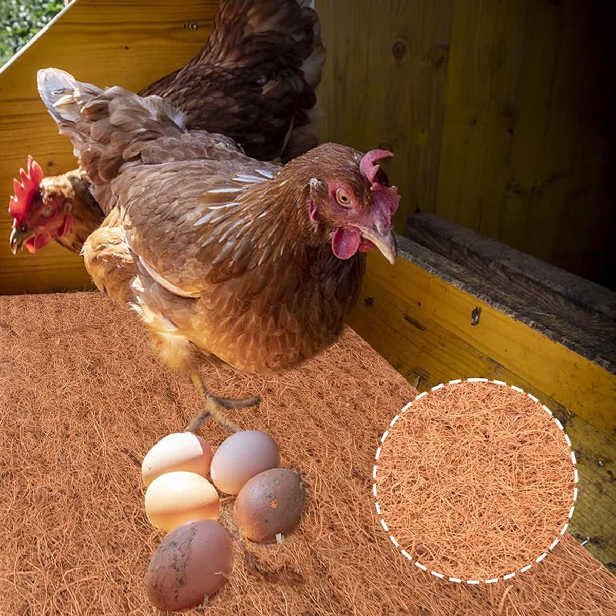 10pcs Chicken Nest Box Liner Soft Cushions for Poultry Hen Laying Coop Nest Pads