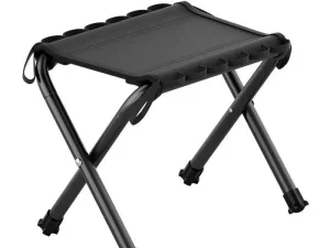 Outdoor Foldable Bench Stool Portable Camping Chair for Hiking Picnic Travel