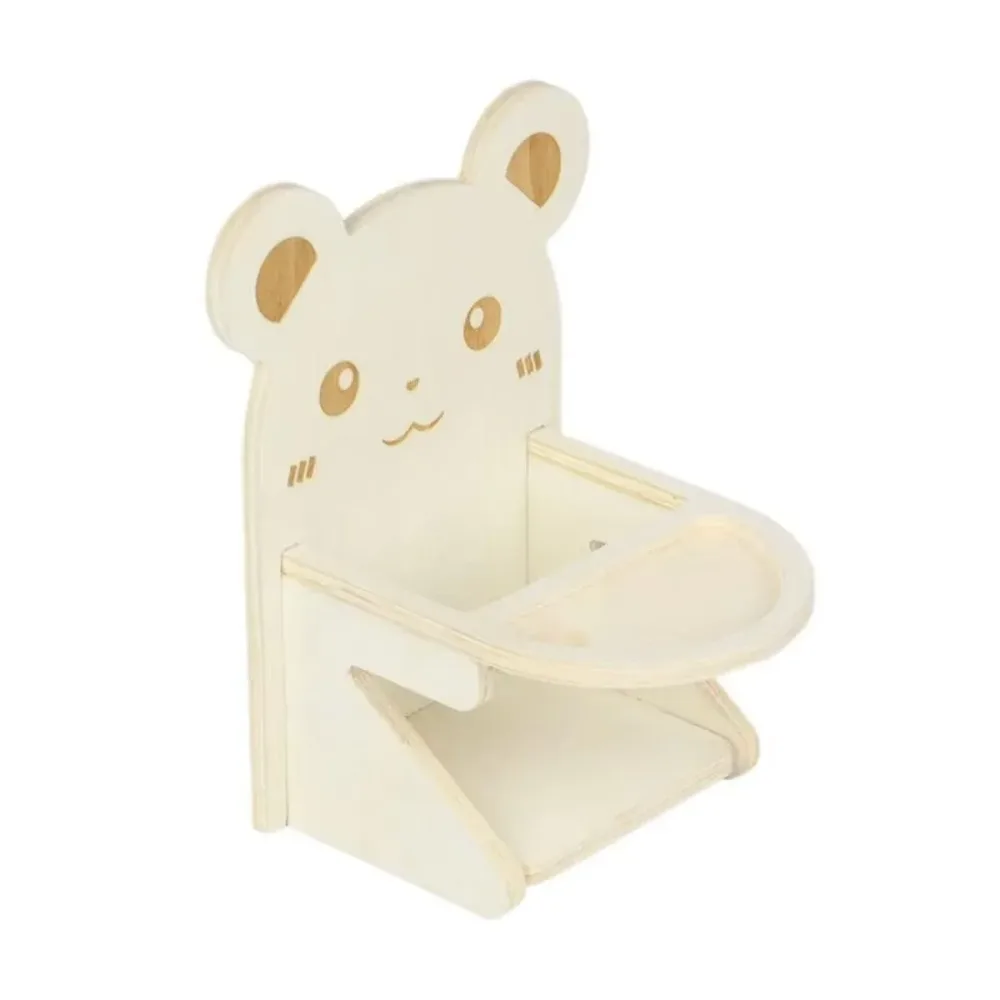 Hamster Critter Dining Chair Food Table Small Animal Feeding Table and Chair Set