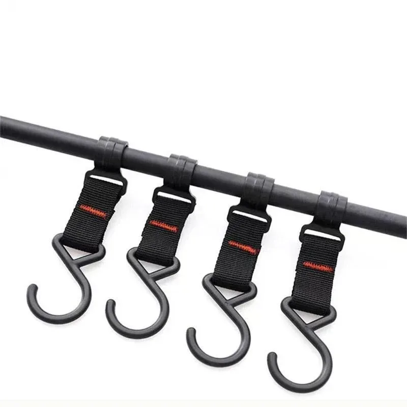 Outdoor Camping Hanging Rack Desktop Shelf Table Side Storage Camping Organizer