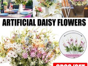 6x Artificial Small Soft Chrysanthemum Home Office Daisy Flower Party Decor DIY